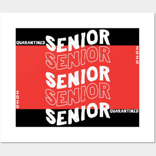 Senior Shirt, Class of 2020, Seniors, Quarantine, Pandemic, 2020 Posters and Art